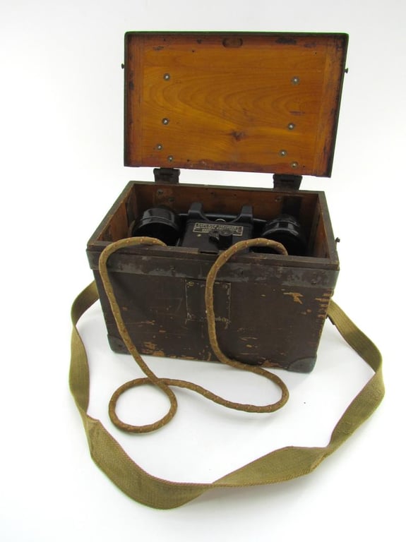 British WWII MK2 Field Telephone Set-F