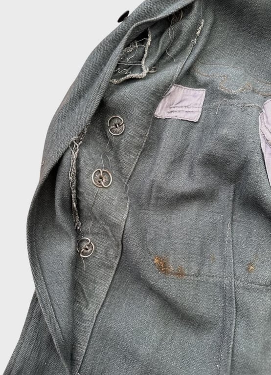 Luftwaffe ‘Drillich’ (HBT) Green Field Blouse (Feldbluse)