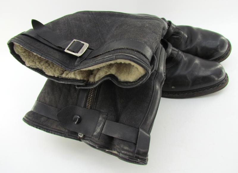 Luftwaffe pilot flight boots