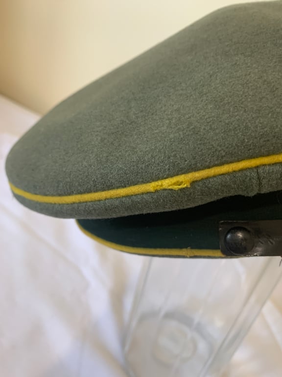 NCO signals visor cap