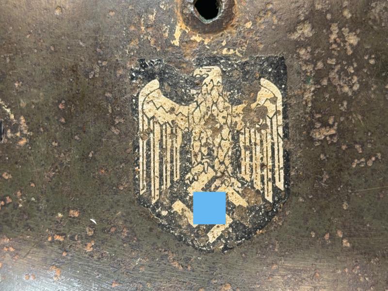 WH (HEER) M35 Double Decal Helmet Shell