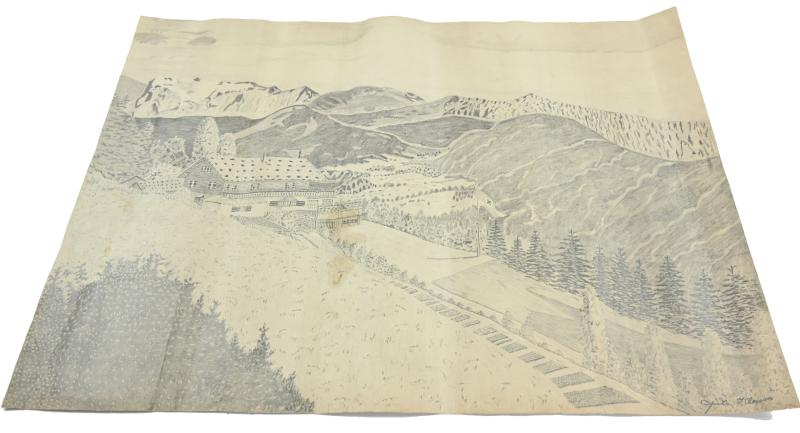German Haus Wachenfeld, Hitler residence large drawing