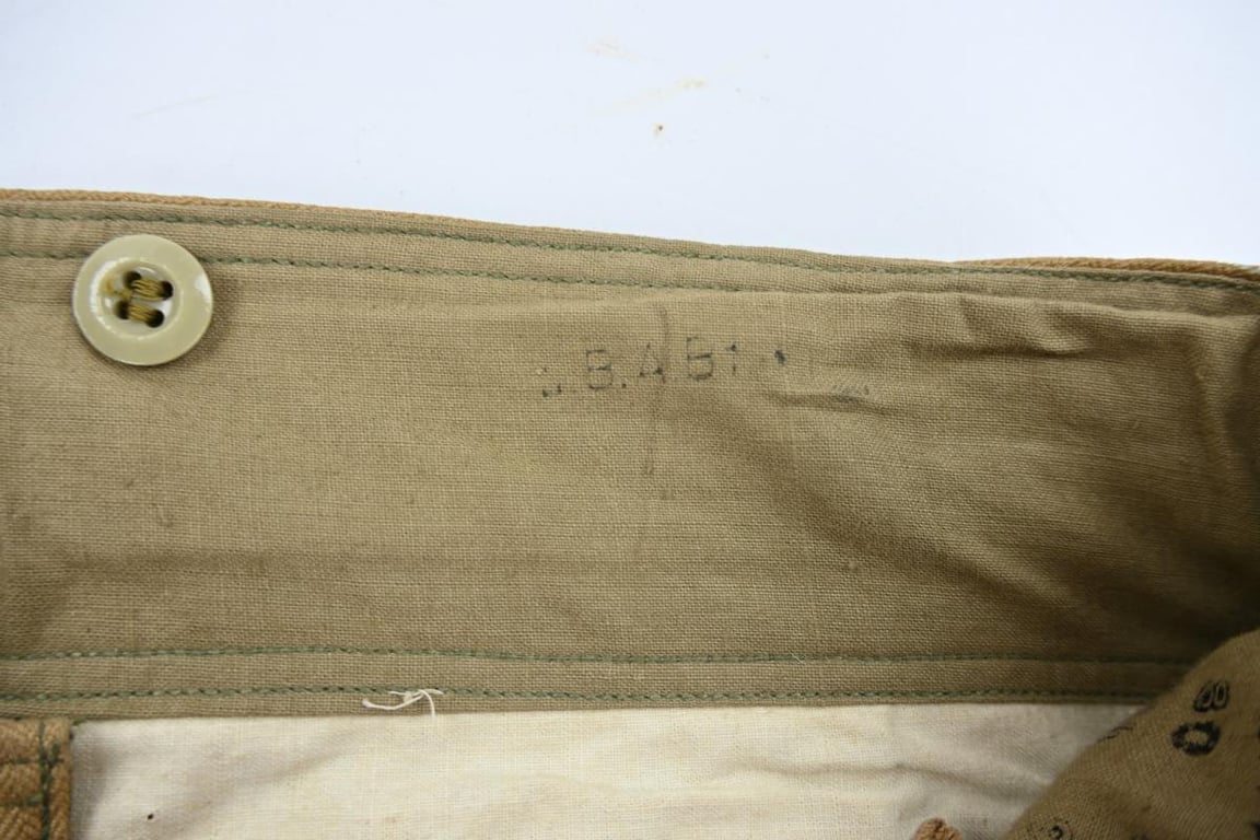 German LW FSJ Tropical Combat Trousers