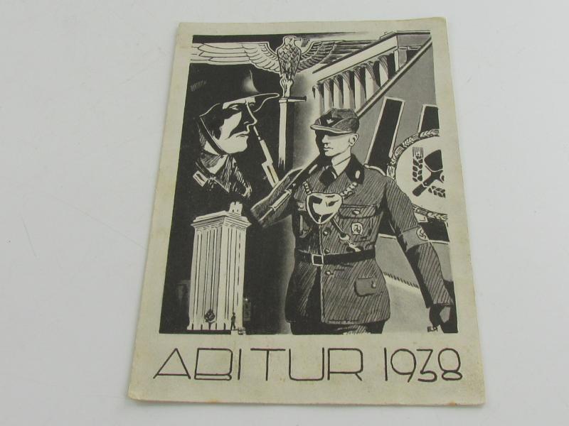 Propaganda Card "Abitur 1938....very Rare !