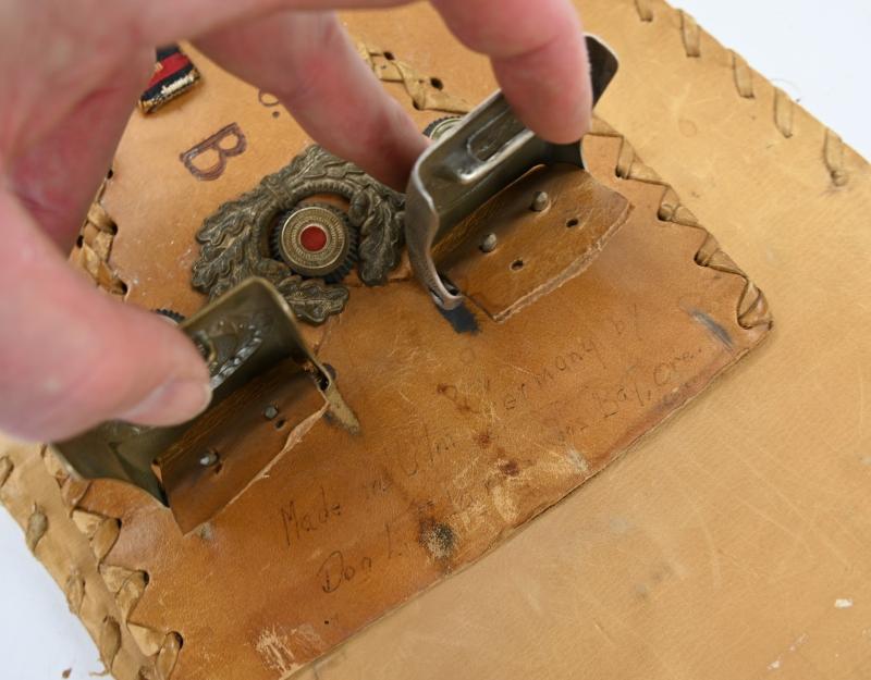US WW2 Named Motorcyclist 'Souvenirs' Kidney Belt