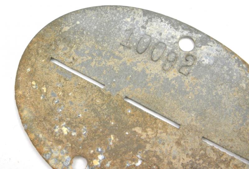 German WH/LW Dog-Tag 'St. 10092'