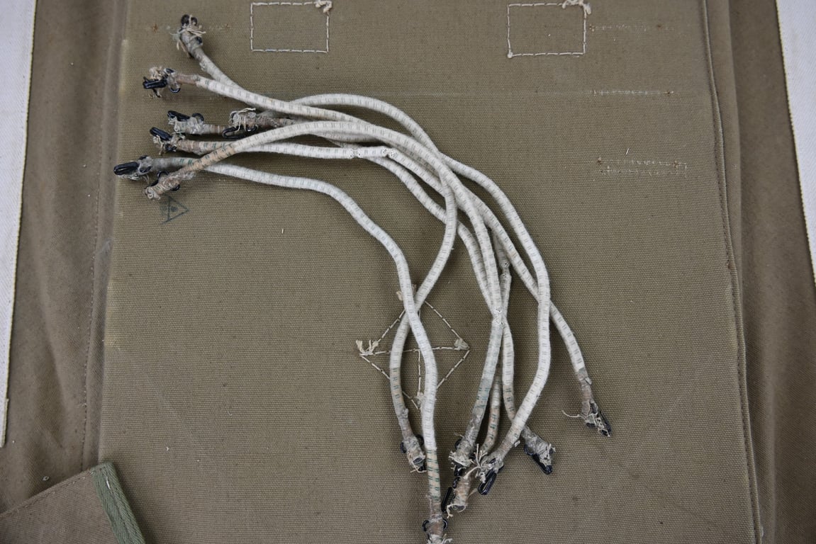 USAAF WW2 Army Air Corps Parachute Backtray