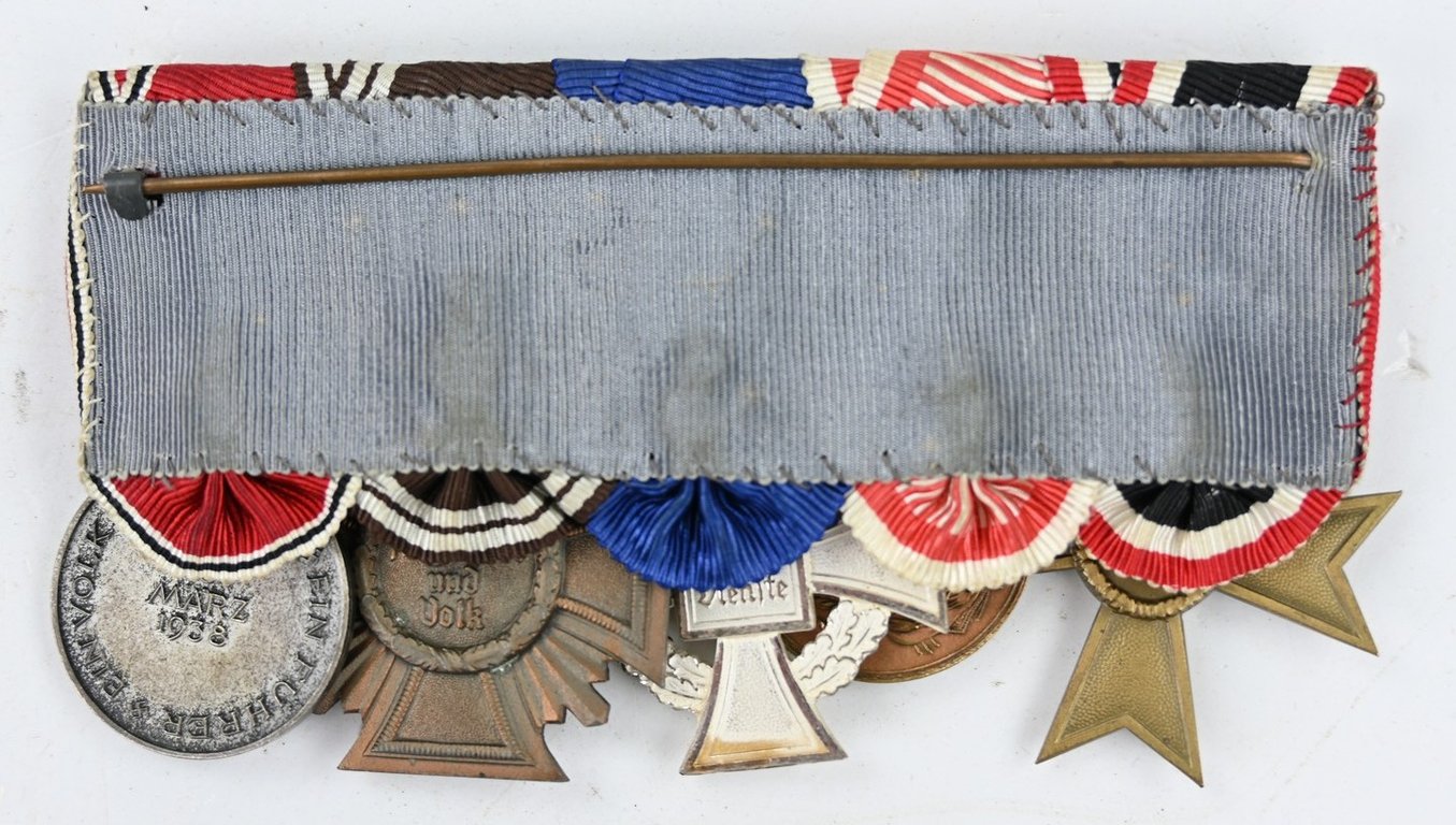 German NSDAP 5-Pieced Medalbar