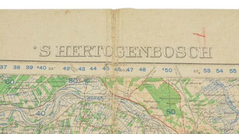 US WW2 Mapcard 's-Hertogenbosch Holland 1944