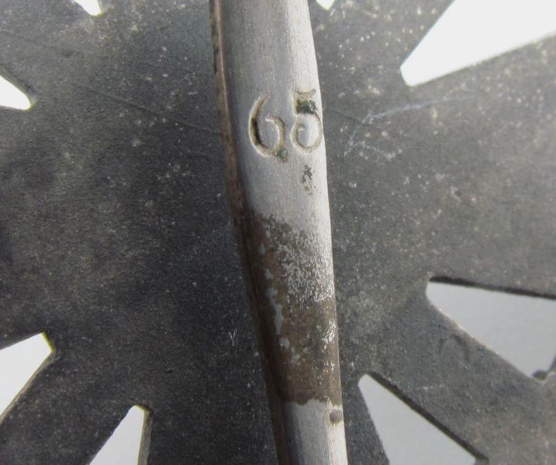 War Merit cross (KVK) first class “65” in Case