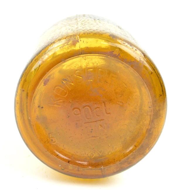 German Third Reich Glass Food Preserving Bottle