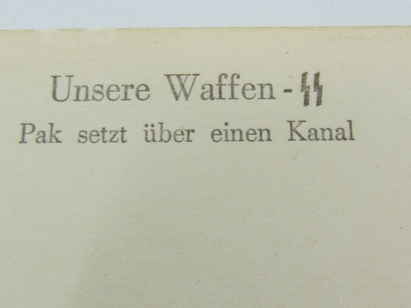Postcard : Unsere Waffen-SS