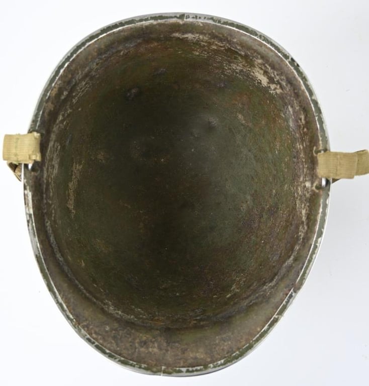 US WW2 82nd Airborne Division 508th Parachute Infantry Regiment Combat Helmet