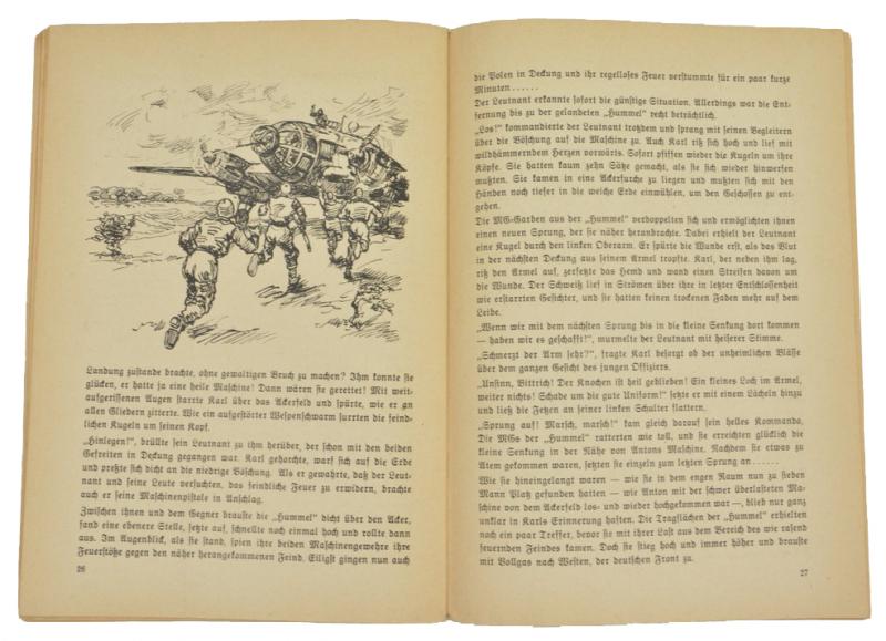 German Booklet 'Bomber uber Warschau'