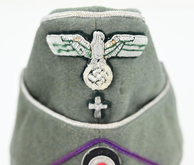 German WH Officer Field Chaplain Side Cap