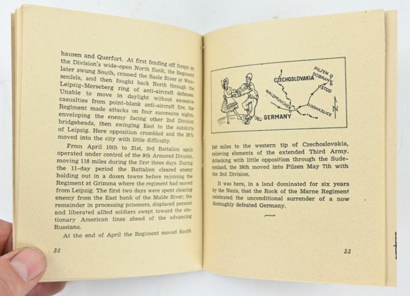 US WW2 38th Regimental Booklet 'Indian Head Division'