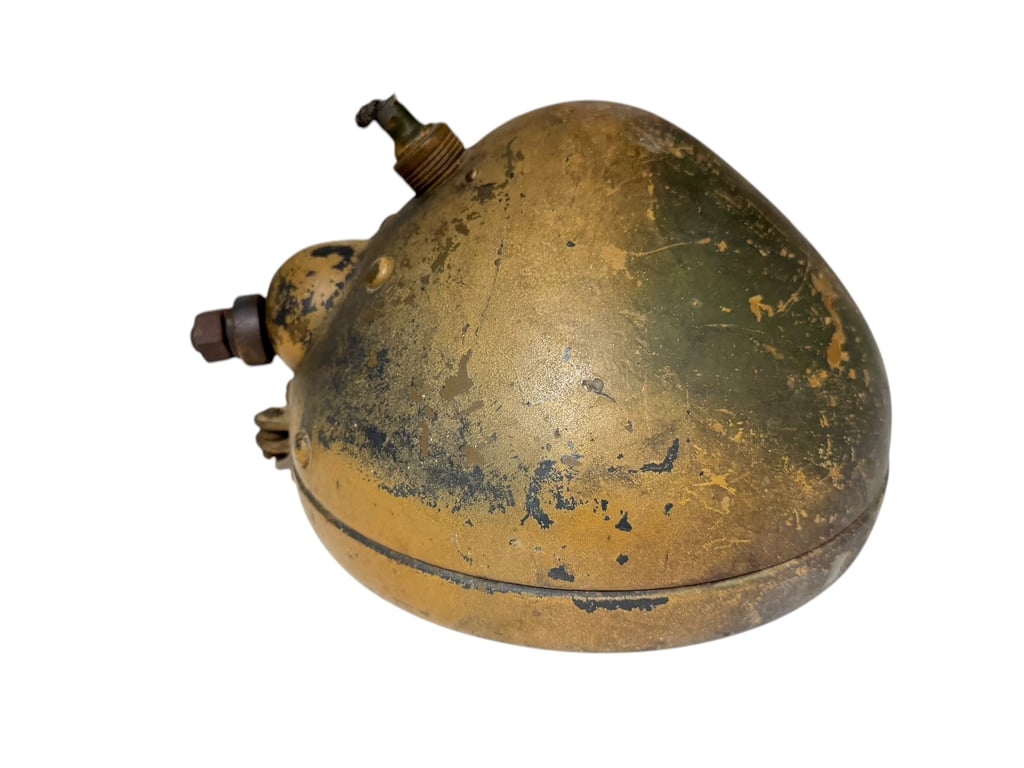 German WWII Camouflaged Headlight