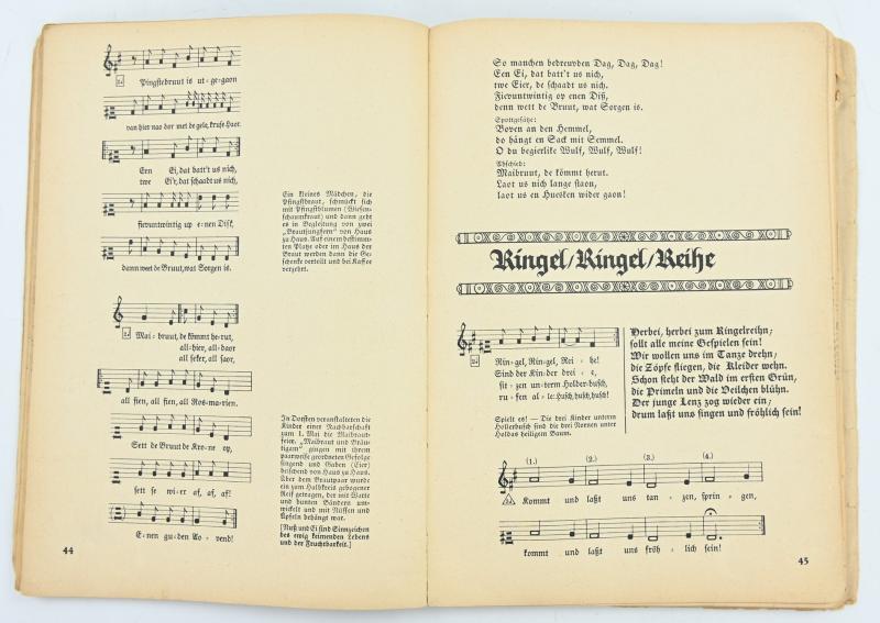 German Third Reich Era Songbook 'Sonnelauf'