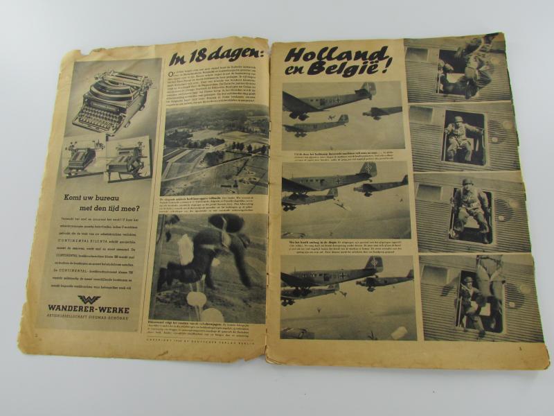 Signal German War Time magazine No 5 1940...Dutch