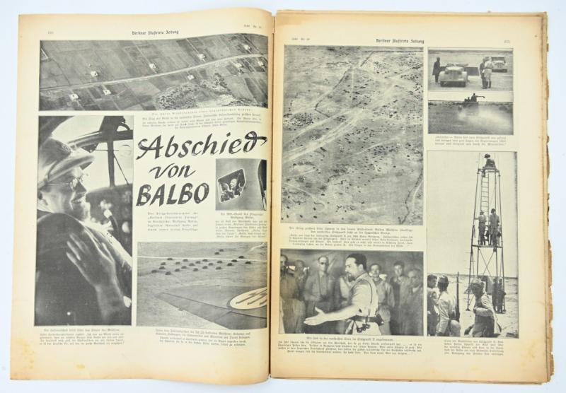 German Berliner Illustrierte Zeitung Newspaper 1940