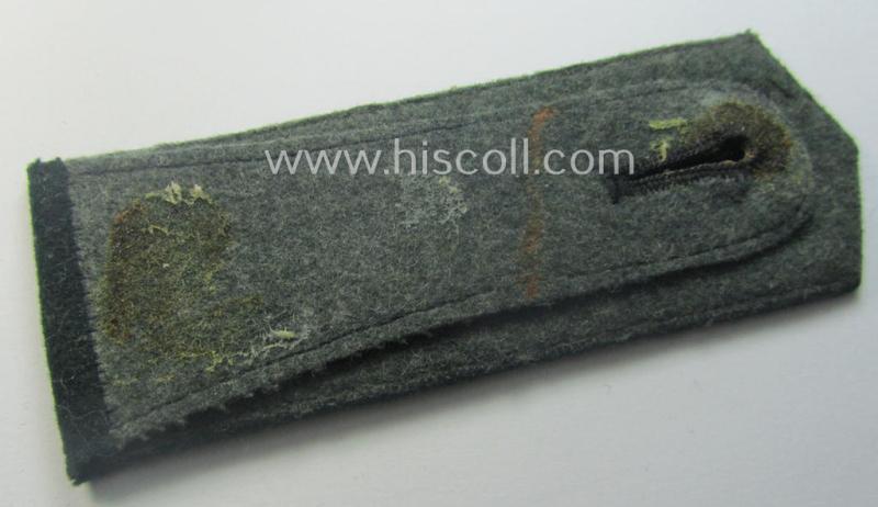 Single, early- (ie. pre-war-) period, WH (Heeres) 'cyphered' (pointed-styled-), EM-type (ie. 'M36'-pattern-) shoulderstrap: 'Soldat des Wehr-Ersatzdienstelle im Wehrkreises X'