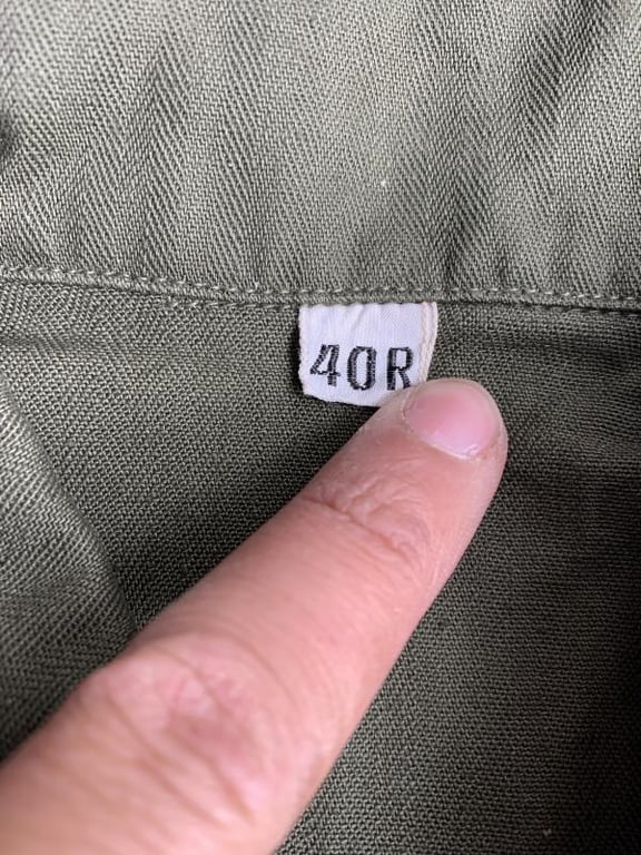 U.S. Combat HBT  Tunic and Trousers 1942-1943