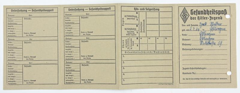 German KM Grouping Walter Gack