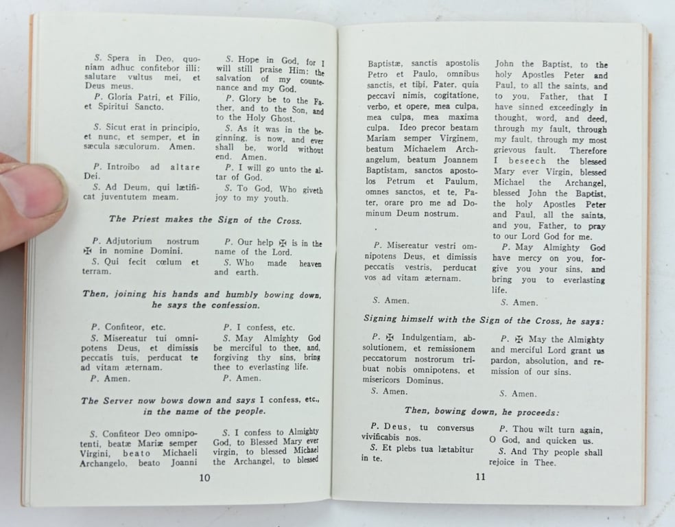 US WW1 Catholic Prayer Book