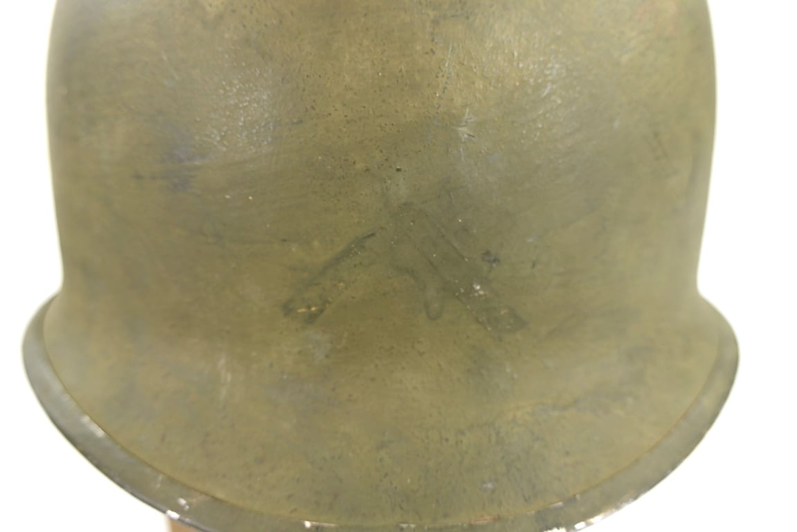 US WW2 M1 Fixed Bale Helmet