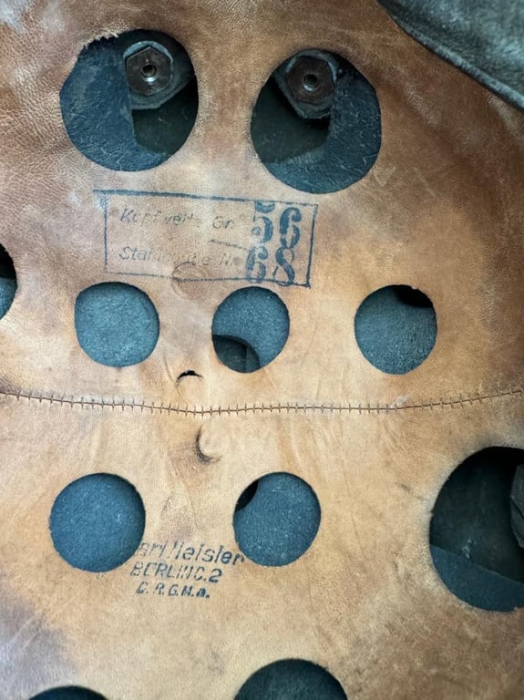 LW M38 SD Fallschirmjäger helmet, ET68