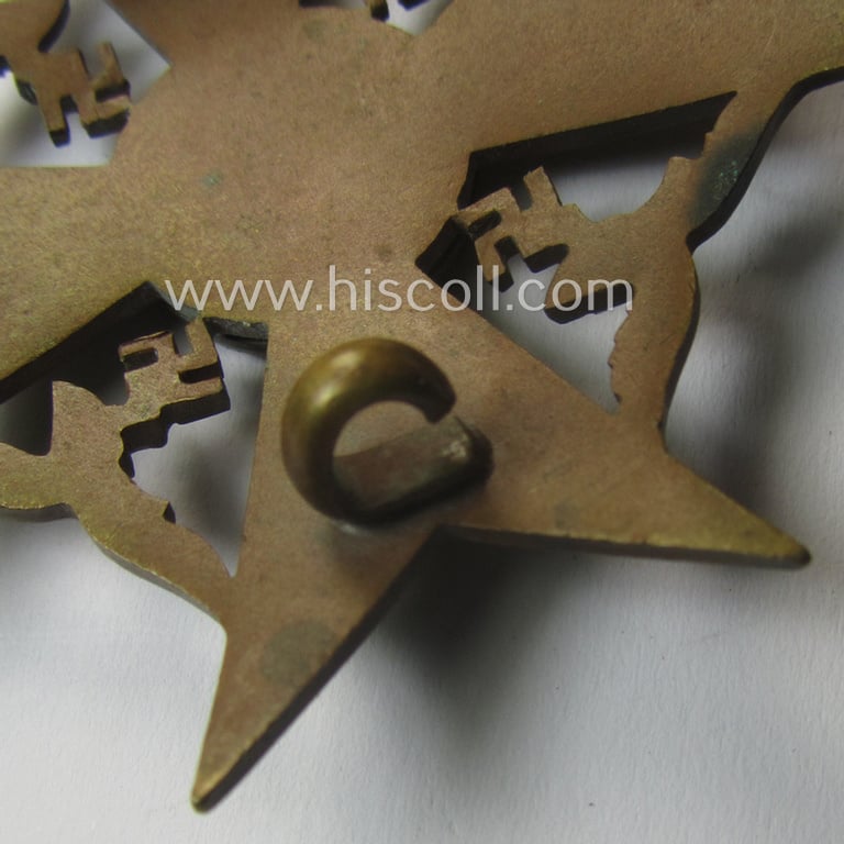 Superb - and actually fairly scarcely encountered! - 'Spanienkreuz ohne Schwerten in Bronze' being a neat non-maker-marked example that was produced by a to date still unidentified maker