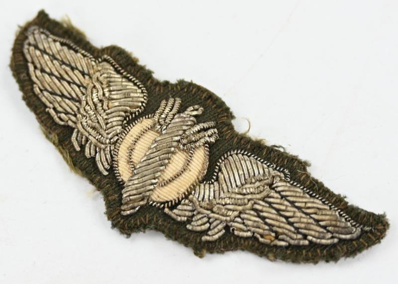 USAAF WW2 Bouillion Made Bombadier Wings