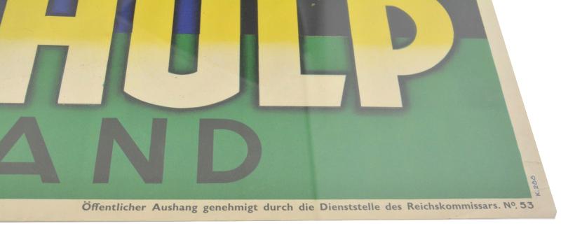 German/Dutch Winterhulp Poster