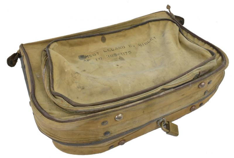 USAAF WW2 Named B-4 Flight Bag
