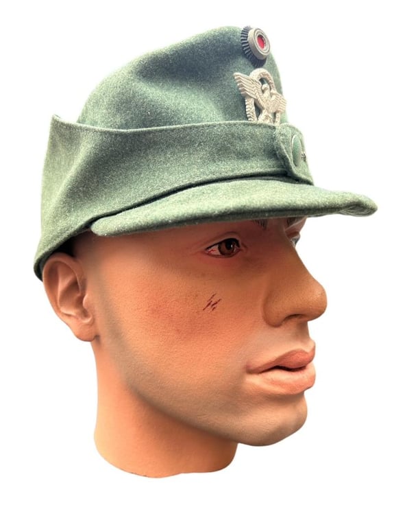 Wehrmacht Gendarmerie (Rural Police) Cap (Einheitsfeldmütze M43)