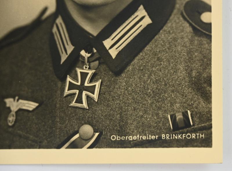 German WH Portrait Picture 'Obergefreiter Brinkforth'