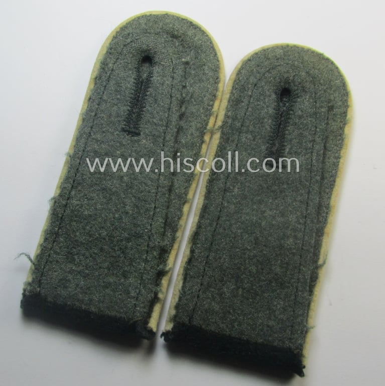 Pair of WH (Heeres) neatly 'cyphered', EM-type (ie. 'M40'-pattern) shoulderstraps: 'Soldat des Infanterie-Rgts. 36'
