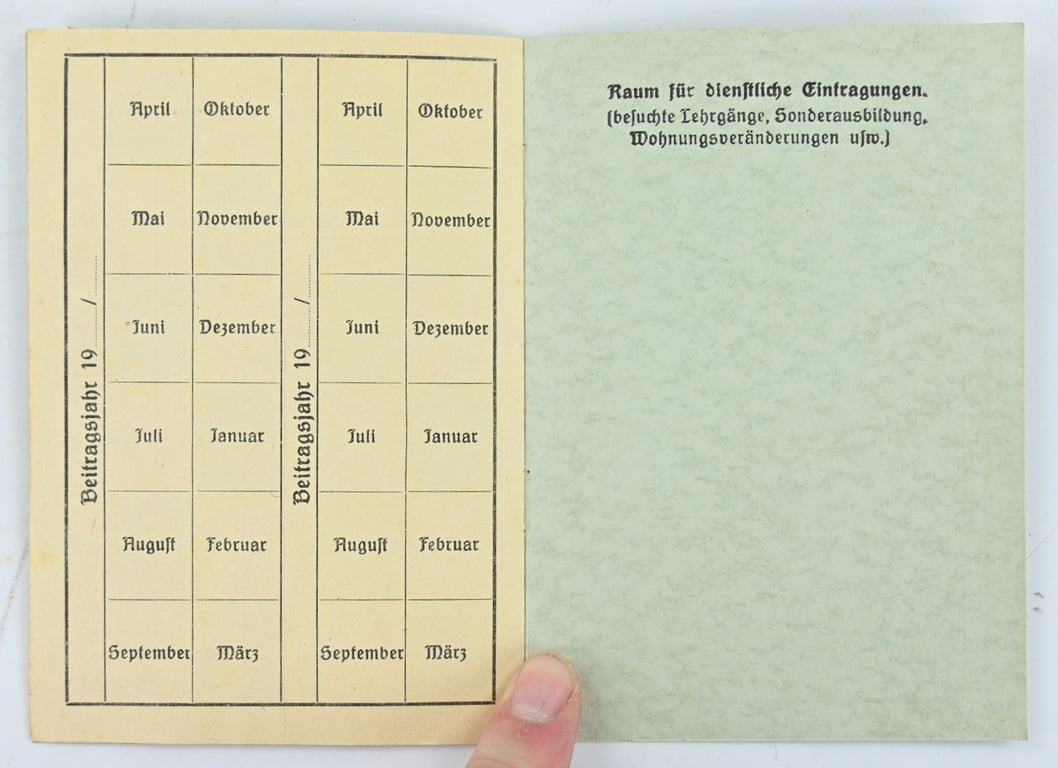 German RLB Member Card