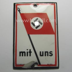 Very unusual - and presumably used! - multi-coloured...