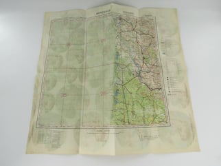 Luftwaffe Navigation Map Bordeaux France 1933  ( SCHWERTER...