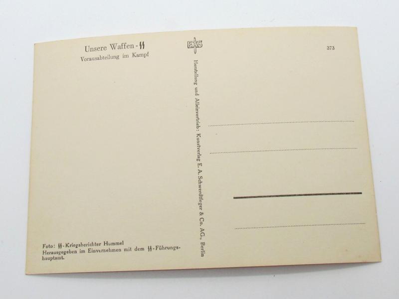 Postcard : Unsere Waffen-SS