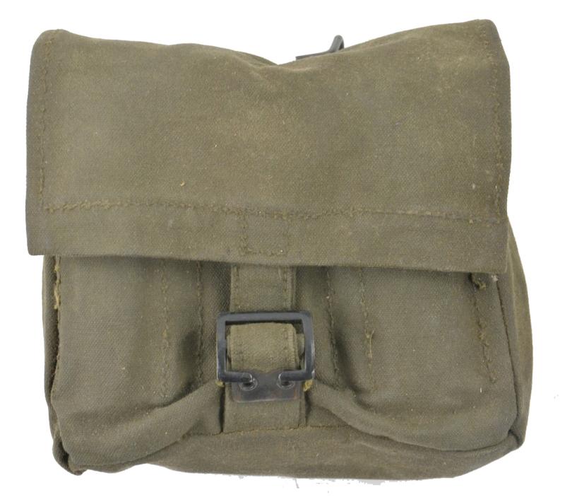 British WW2 Folding saw in pouch 1944
