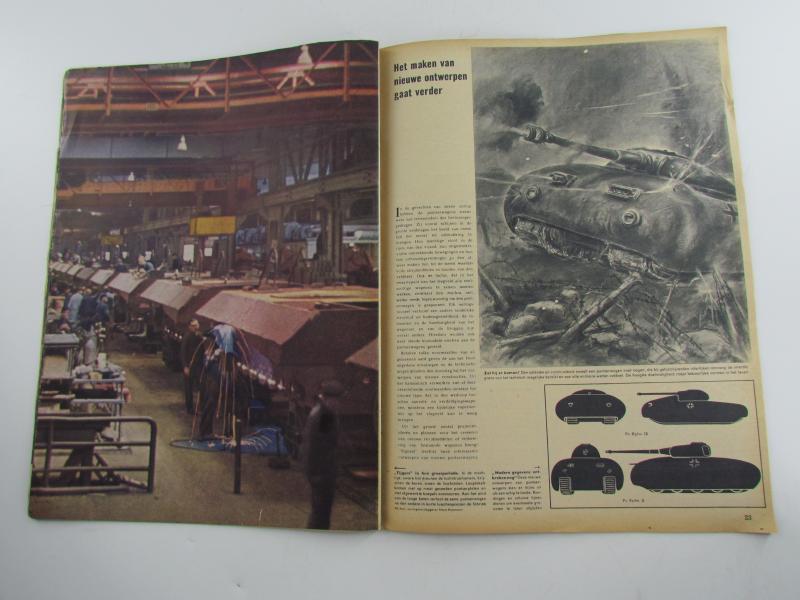 Signal German War Time magazine No 3 1944....Dutch