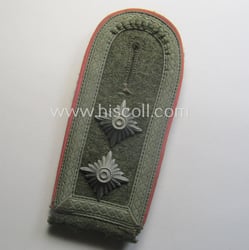Single, WH (Heeres) 'M41 o. M43'-pattern, NCO-type shoulderstrap:...