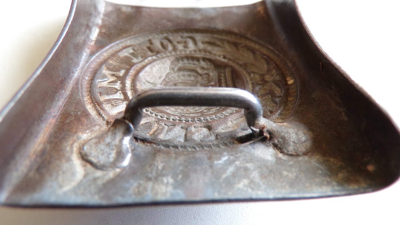 WWI Prussian M1915 Steel Belt Buckle