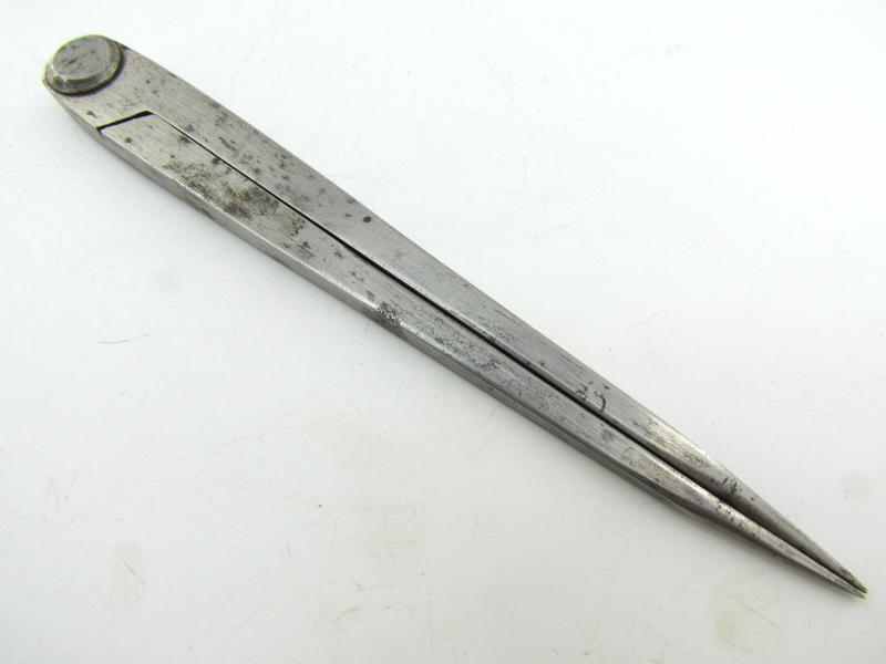 German WWII Era Map Case Compass Tool