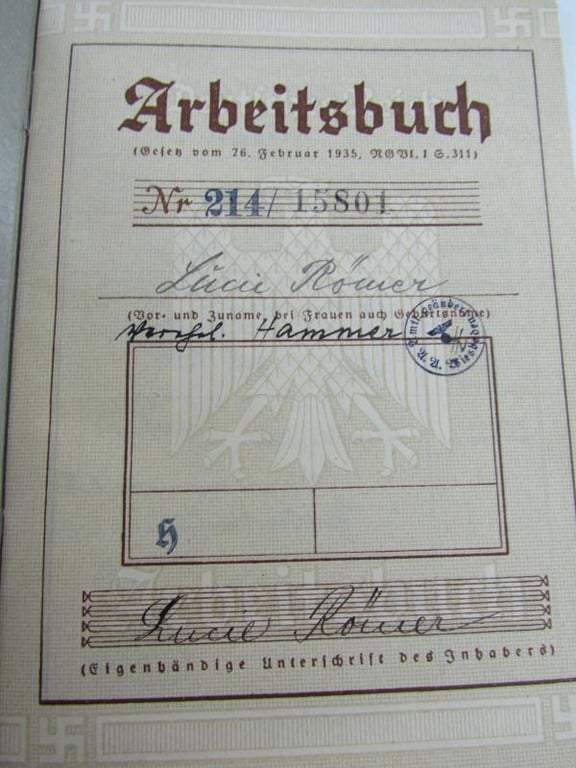 German Arbeitsbuch 1st pattern