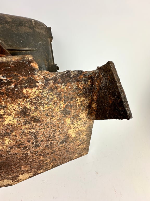 WW2 "panzer fender" with orginal rear Notek.