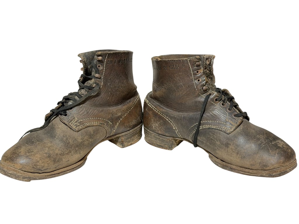 German WWII Low Ankle Boots