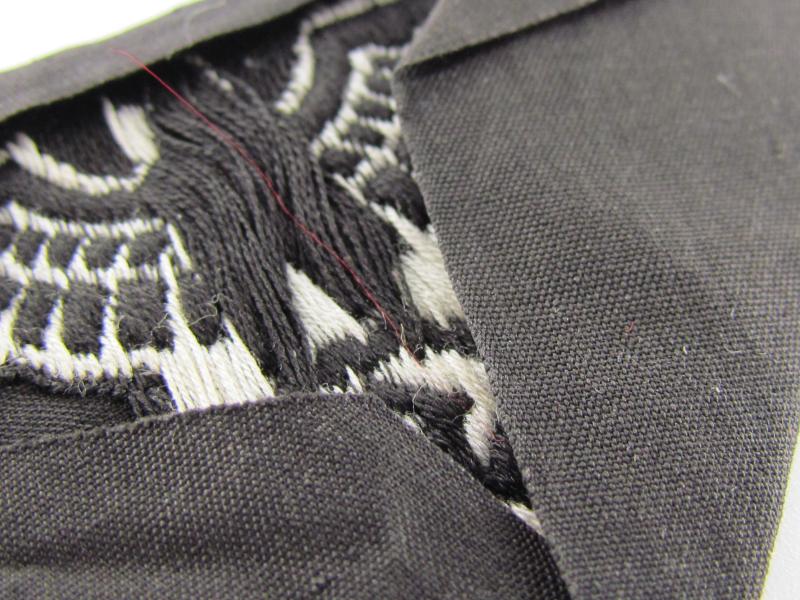 Bevo Wehrmacht Early Panzer ( Heer ) Breast Insignia